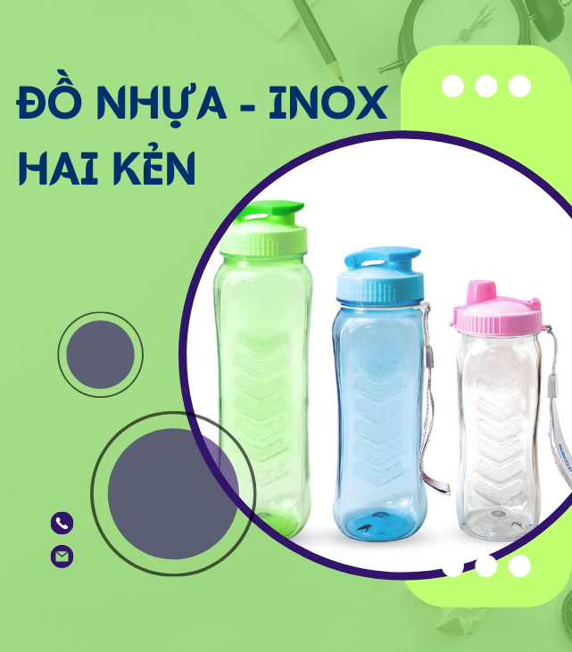 BÌNH NƯỚC NHỰA