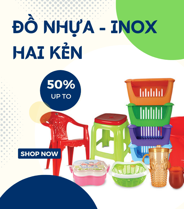 ĐỒ GIA DỤNG NHỰA 