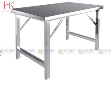 Bàn inox WIN 50x80cm chân xếp Thailand