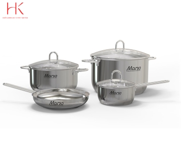 BỘ NỒI INOX CAO CẤP SUNHOUSE MAMA MMB2021