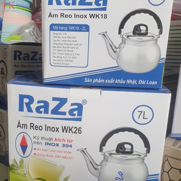 ẤM INOX RAZA 4L