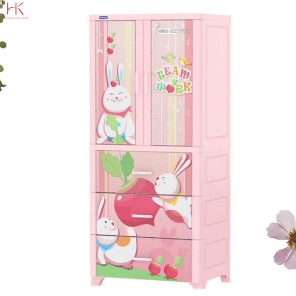 TỦ WING 2 CÁNH 3 HỘC DUY TÂN 1158