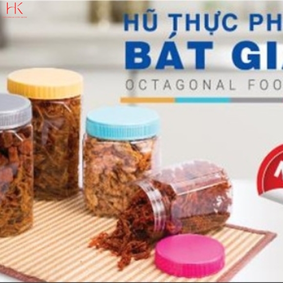 HŨ TP BÁT GIÁC 900ML DUY TÂN 858