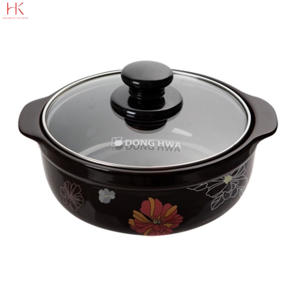Nồi đất Tucbeghi Dong Hwa GF\-702 1L \(Đen\)