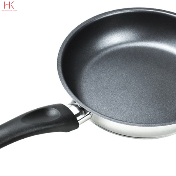Chảo chống dính Goldsun \(28\) \(Từ\) \(Đáy Inox Cán Nhựa \)