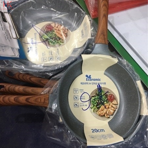 CHẢO CẠN VÂN ĐÁ ECORAMIC 20CM