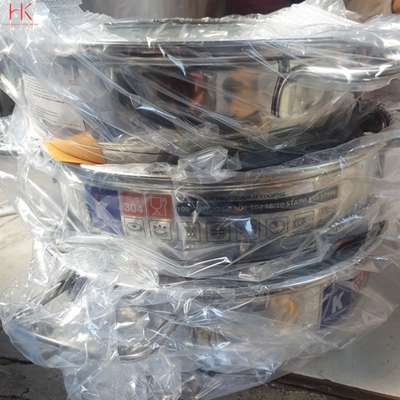 NỒI INOX NẮP KÍNH IK5124 24CM