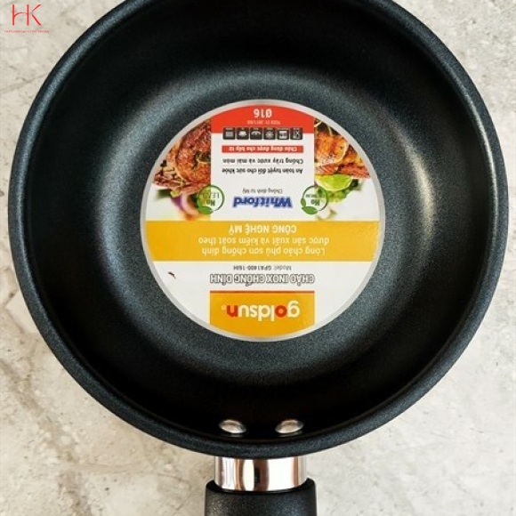 CHẢO INOX CHỐNG DÍNH GOLDSUN GPA1400 16IH