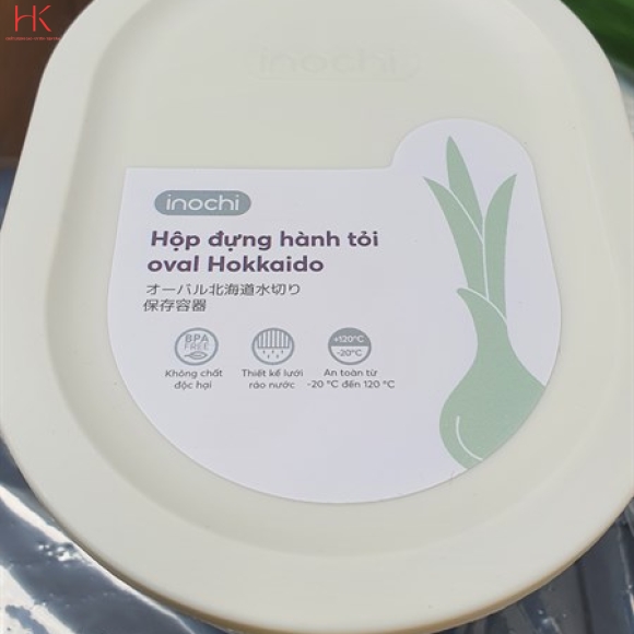 HỘP ĐỰNG HÀNH TỎI OVAL HOKKAIDO