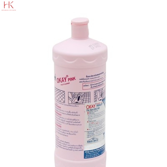 Tẩy Toilet Okay Hồng \- 960ml