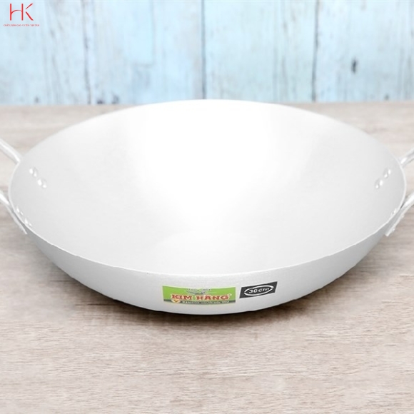 CHẢO BẦU XI KHÔNG NẮP KIM HẰNG 36CM