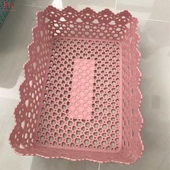 RỔ CHỮ NHẬT HOA HL1243