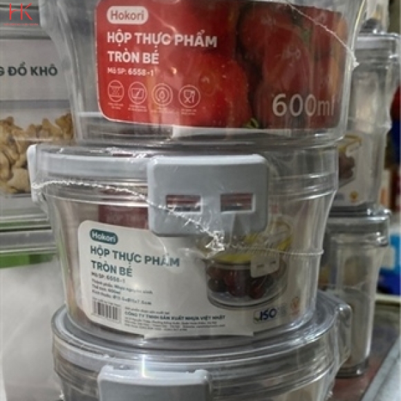 Hộp HOKORI đựng thực phẩm 600ml \-MS 6558\-1