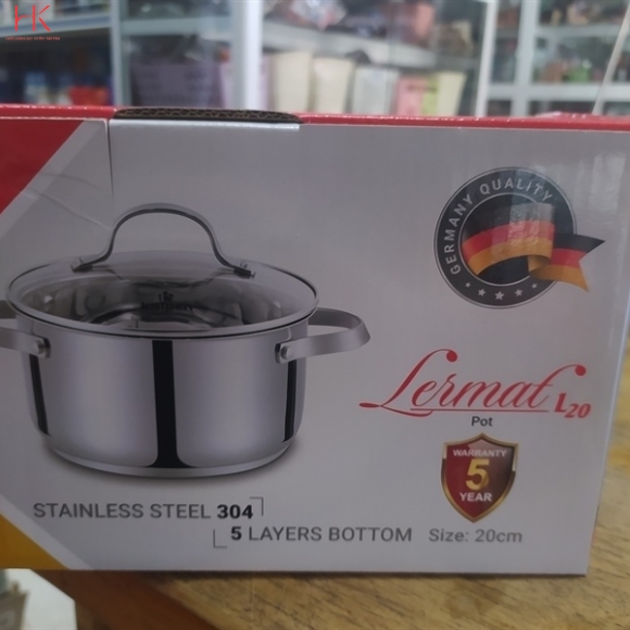 NỒI INOX KALPEN LERMAT 5 ĐÁY L20