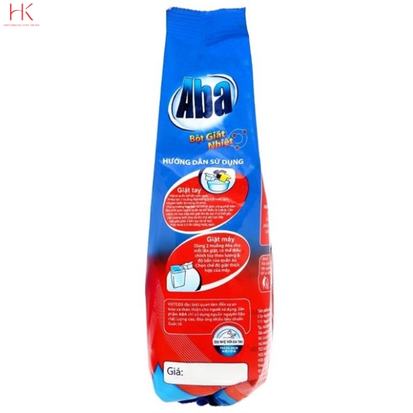 Bột Giặt Nhiệt Aba Sạch Tinh Tươm 800g