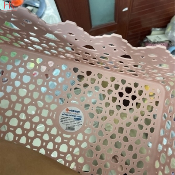 RỔ HOA CHỮ NHẬT TRUNG 3562