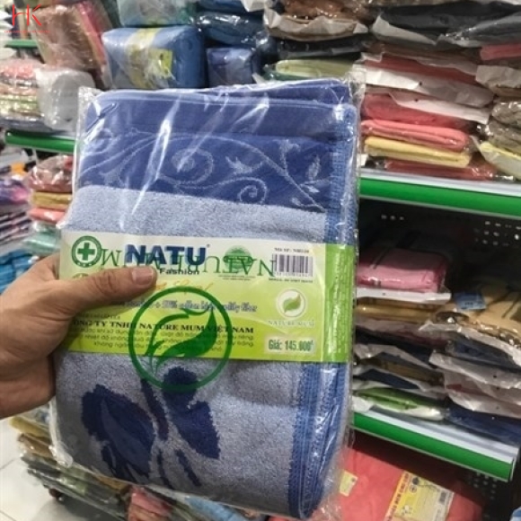 KHĂN TẮM SỢI TRE HOA 1M2 NATU NH120