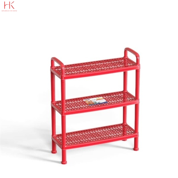 NO\.0556/3 KỆ DÉP LƯỚI LỚN 3 TẦNG DUY TÂN