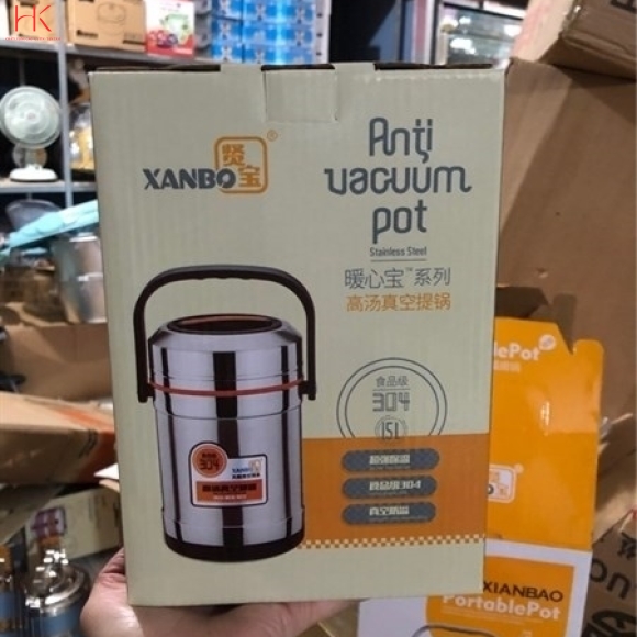 CẶP LỒNG XANBO TRẮNG 1,5L 304 VƯỢNG TƯỜNG