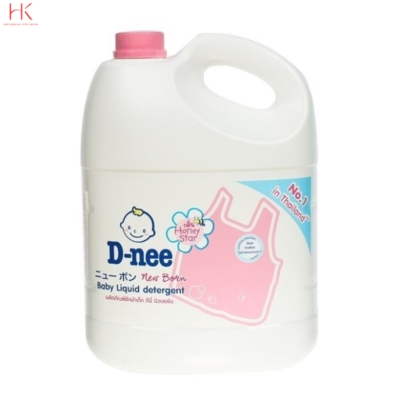 Nước Giặt Xả Dnee Hồng 3000ml
