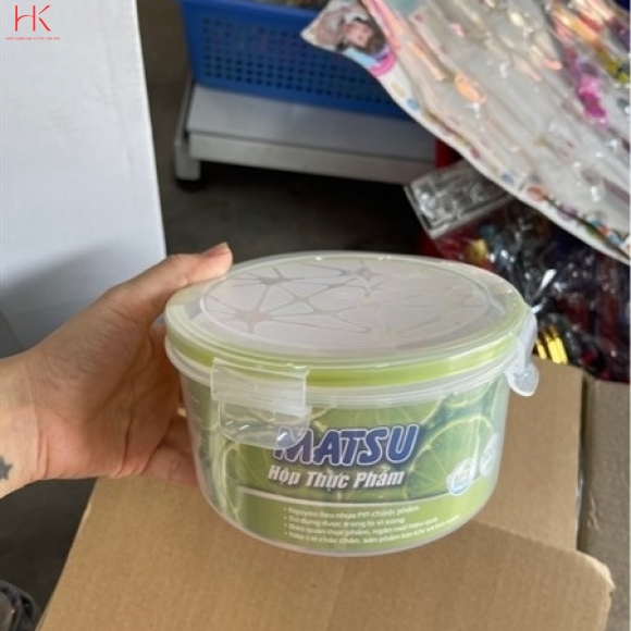 HỘP THỰC PHẨM TRÒN 1L DUY TÂN