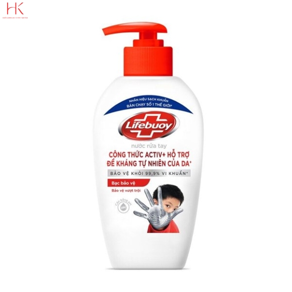 Nước Rửa Tay Lifebuoy Bảo Vệ Vượt Trội 10 180g