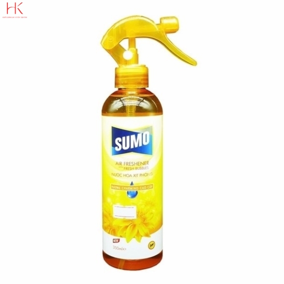 NƯỚC HOA XỊT PHÒNG SUMO HƯƠNG CHARMING VÒI CHAI VÀNG