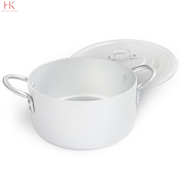 NỒI NHÔM XI BÓNG 28 CM KIM HẰNG