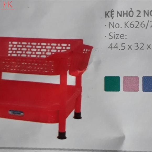 KỆ CHÉN NHỰA 2 NGĂN BÍT NHỎ DUY TÂN