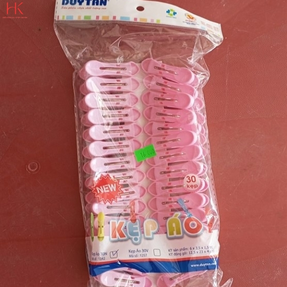 NO\.1242 KẸP NHỰA DUY TÂN 30 KẸP