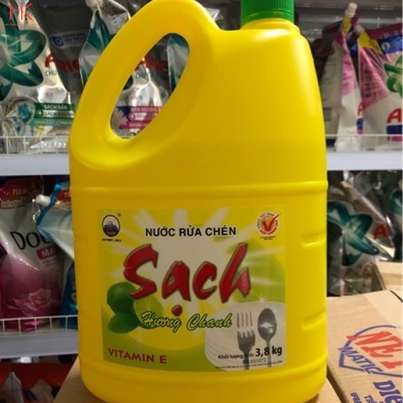 Nước Rữa Chén Sạch Chanh 3\.8KG