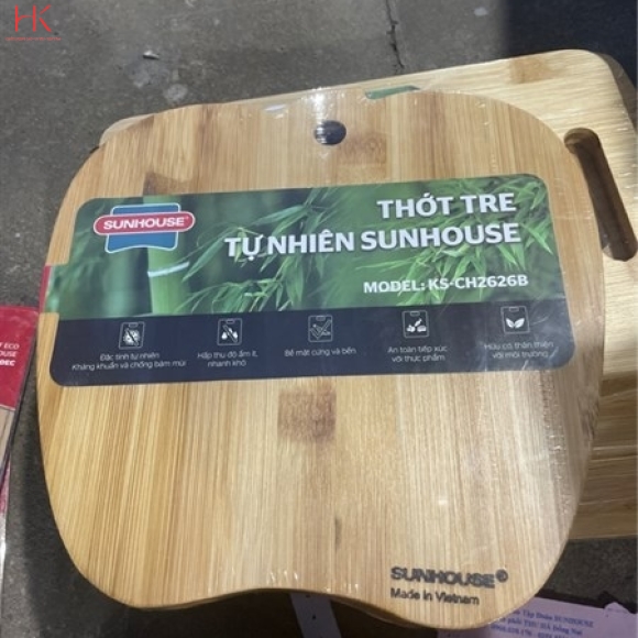 Thớt tre tự nhiên ch2626b