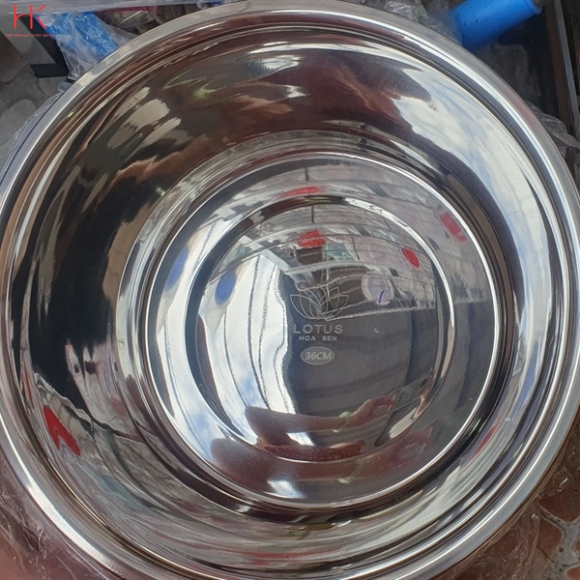 Thau inox sâu 36 dày