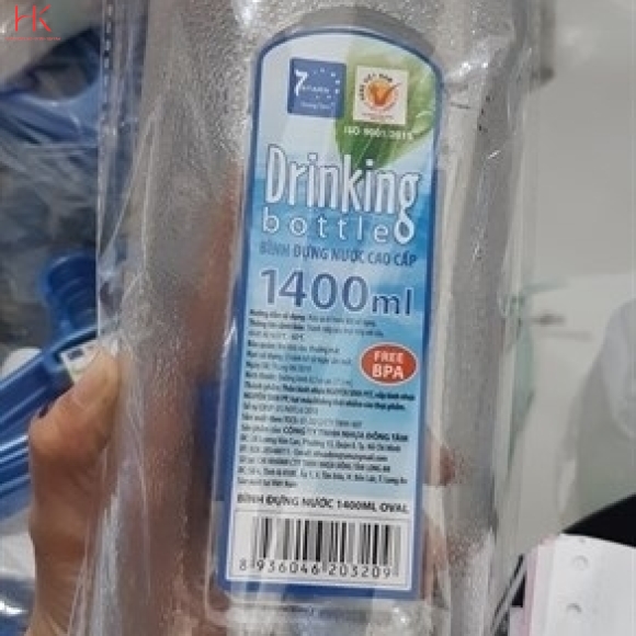BÌNH NƯỚC ĐỒNG TÂM 1400ML