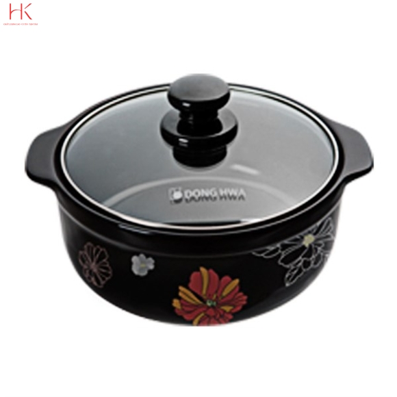 Nồi đất Tucbeghi Dong Hwa GF\-704 1,85L \(Đen\)
