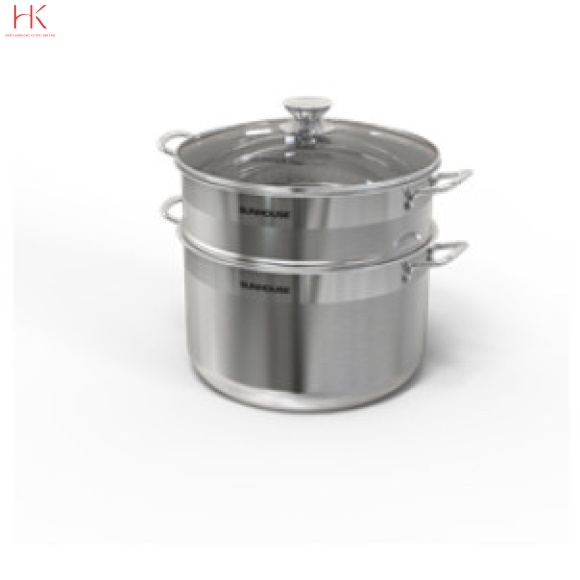Bộ nồi xửng inox 1 đáy Dura SUNHOUSE