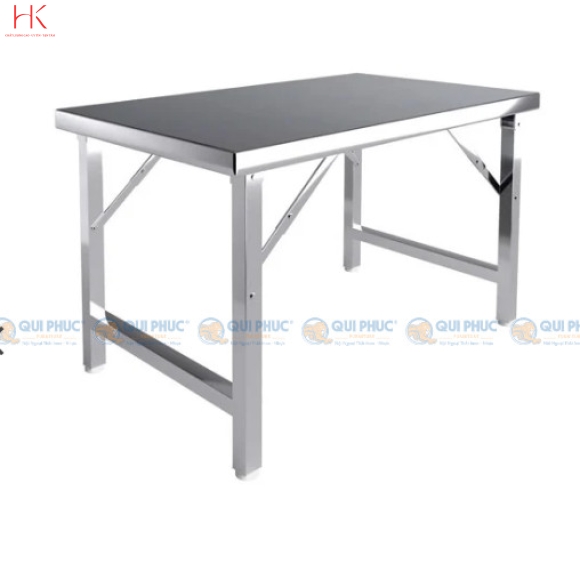Bàn inox WIN 50x80cm chân xếp Thailand