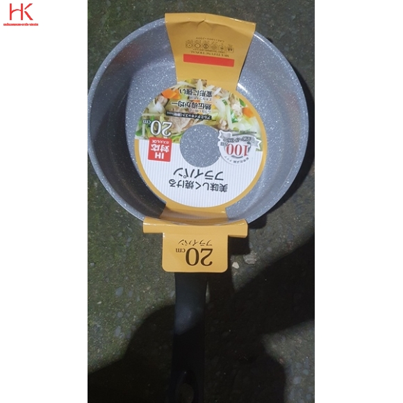 CHẢO VÂN ĐÁ ĐÁY TỪ XK NHẬT ECORAMIC SÂU 20CM