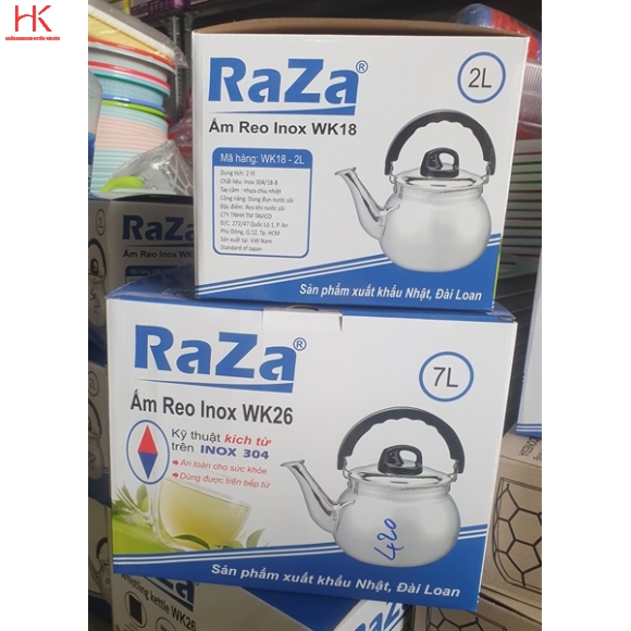 ẤM INOX RAZA 4L