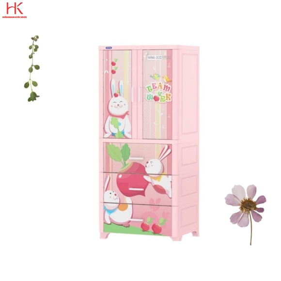 TỦ WING 2 CÁNH 3 HỘC DUY TÂN 1158