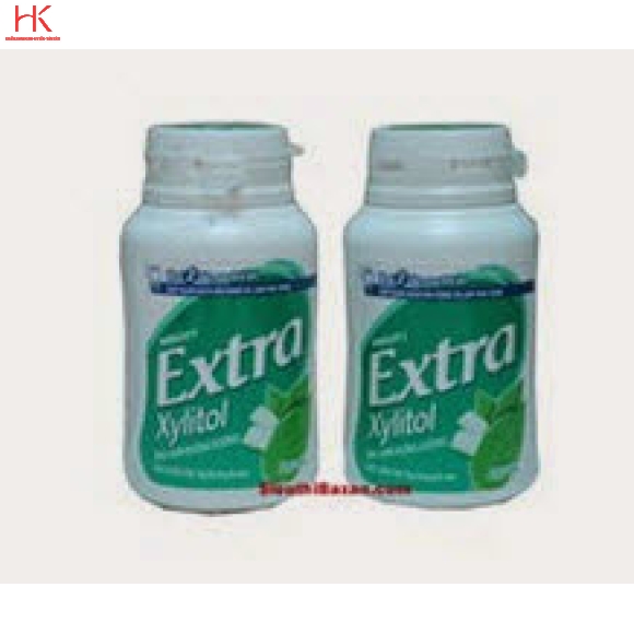 Kẹo extra xylitol bạc hà hũ 56g