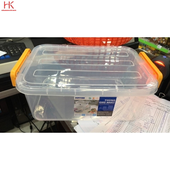 THÙNG CHỬ NHẬT H115 NHỰA DUY TÂN 10L