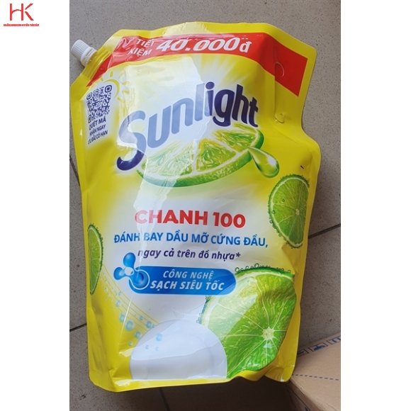 NƯỚC RỬA CHÉN SUNLIGHT TÚI VÀNG 3,5 KG