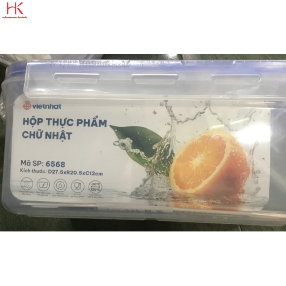 HỘP TP CHỮ NHẬT 6568 4800 ML