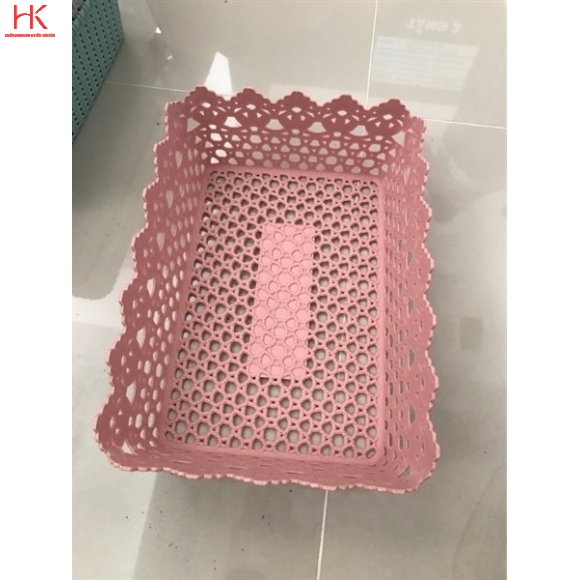 RỔ CHỮ NHẬT HOA HL1243