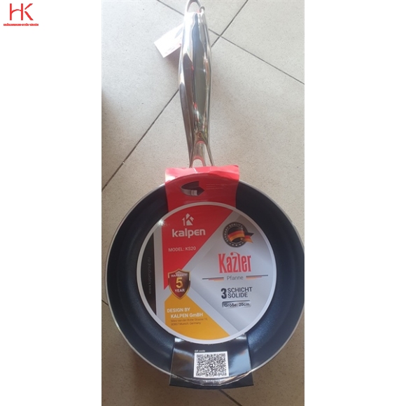 CHẢO INOX ĐÚC LIỀN KHÓI KALPEN KAZLER 20 CM