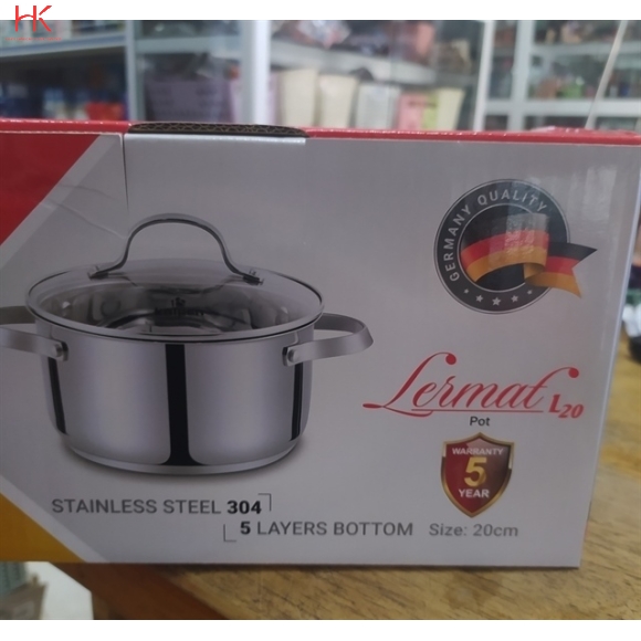 NỒI INOX KALPEN LERMAT 5 ĐÁY L20