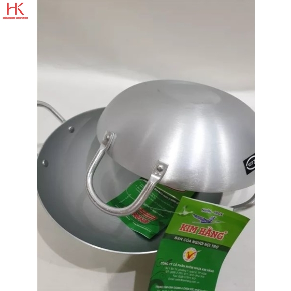 CHẢO BẦU XI KHÔNG NẮP KIM HẰNG 30CM