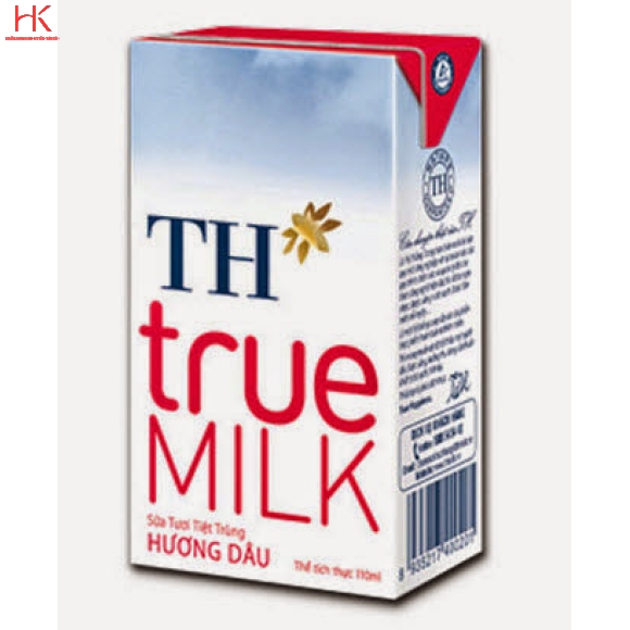 TH true milk dâu 110ml