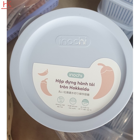 HỘP ĐỰNG HÀNH TỎI TRÒN
